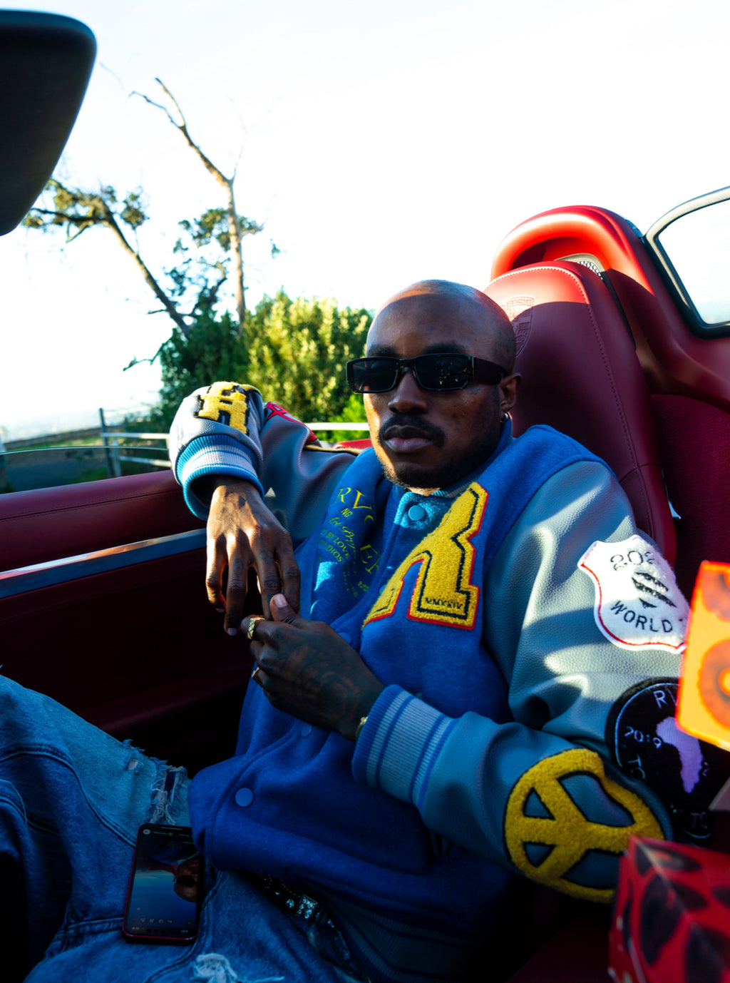RVGER ‘Members Only’ varsity Jacket