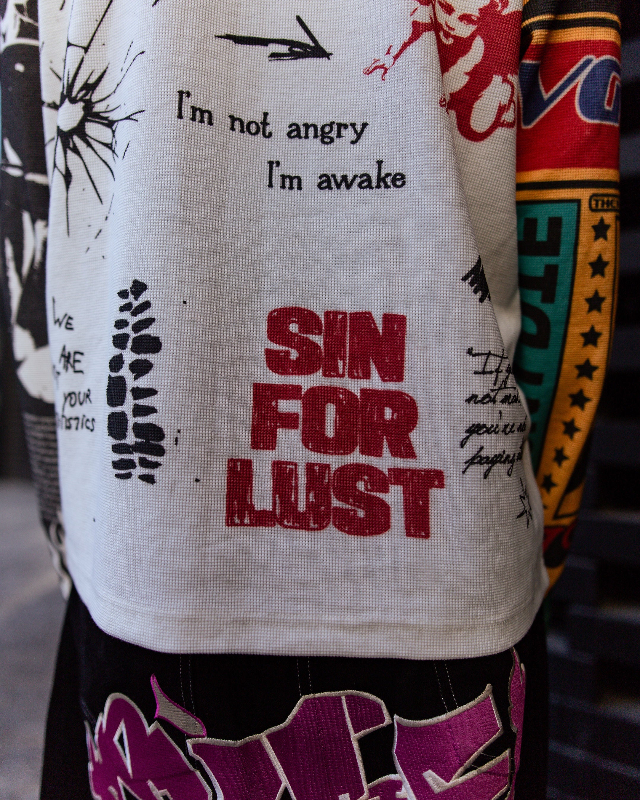 RVGER ‘Die for Love’ thermal t-shirt