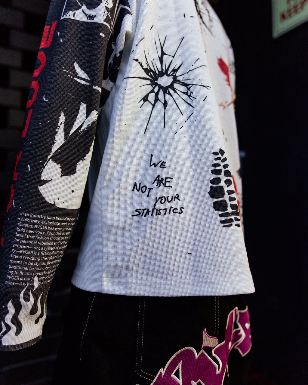 RVGER ‘Die for Love’ thermal t-shirt
